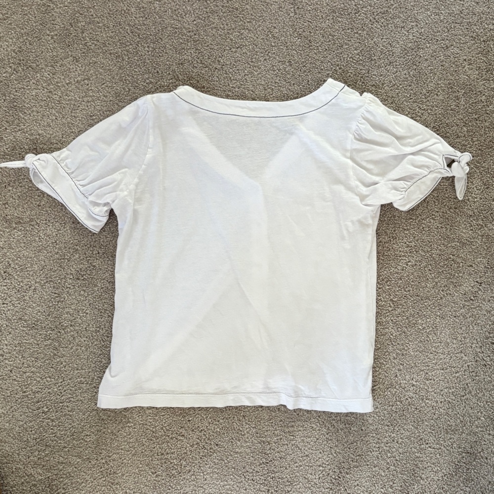 Loft White Button-Down Top - image 3